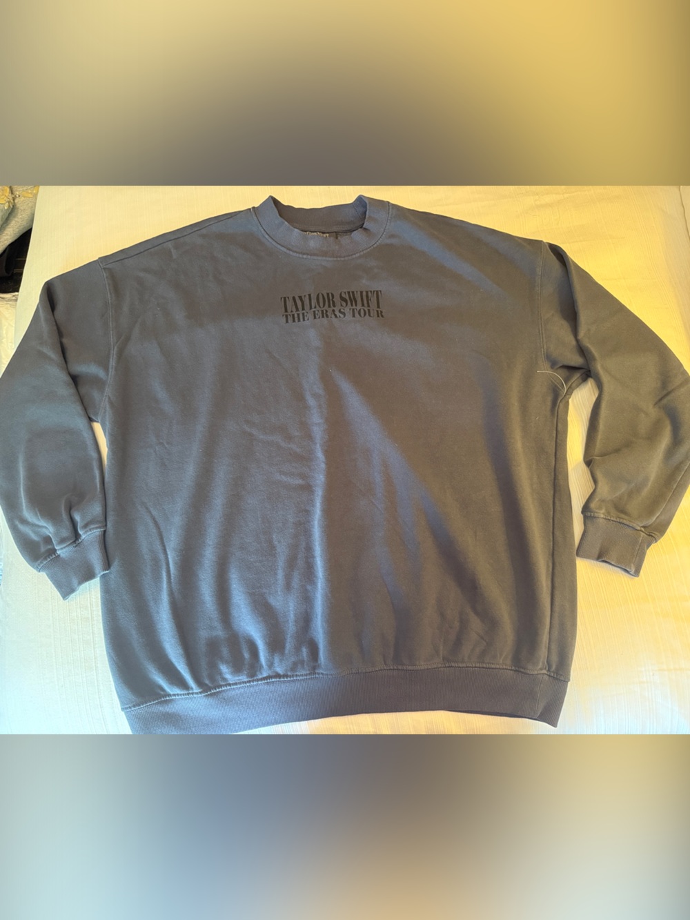 Taylor Swift Crewneck Sweatshirt - Charcoal Gray